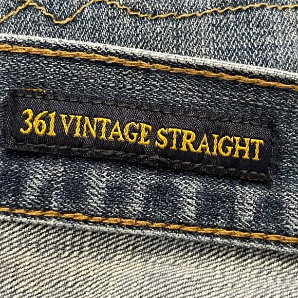 Lucky Brand 361 Vintage Straight Jeans men’s 32x32 medium wash - Picture 6 of 11